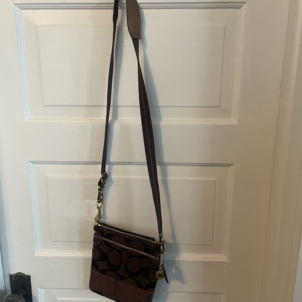 COACH Brown Crossbody Bag